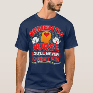 Camiseta Enfermera De Dementia RN Graciosa Regalo Para Geri