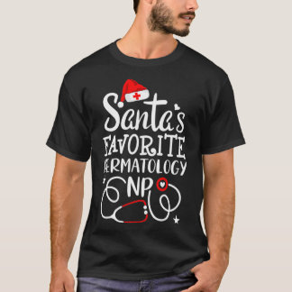 Camiseta Enfermera de Dermatología favorita de Santa Claus