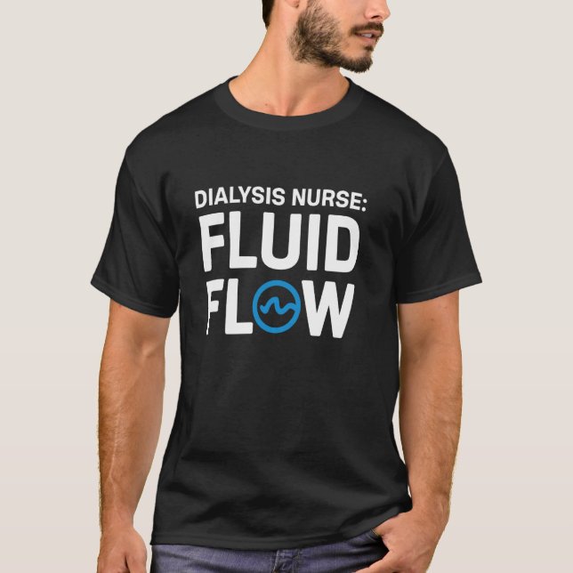 Camiseta Enfermera de diálisis (Anverso)