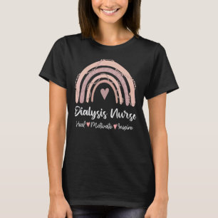 Camiseta Enfermera de diálisis Enfermería de nefrología Est