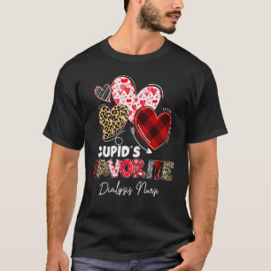 Camiseta Enfermera de diálisis favorita de Cupido Valentine