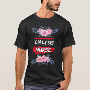 Camiseta Enfermera de diálisis nefrología enfermedad renal
