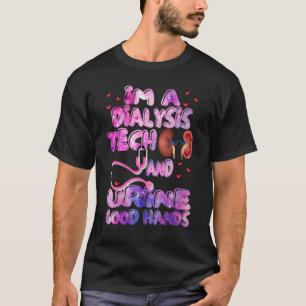 Camiseta Enfermera de diálisis nefrología enfermedad renal
