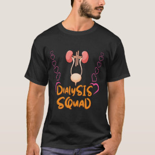 Camiseta Enfermera de diálisis nefrología enfermedad renal