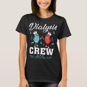 Camiseta Enfermera de diálisis Nefrología Hemodiálisis Enfe