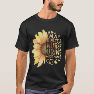 Camiseta Enfermera de Diálisis Orina Buenas Manos Semana de