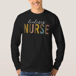 Camiseta Enfermera de diálisis Rn Nephrología registrado Le