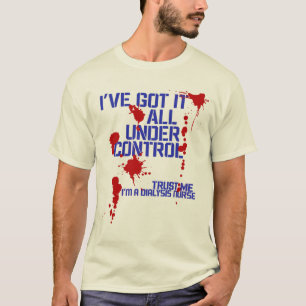 Camiseta Enfermera de diálisis Tengo todo bajo control gra
