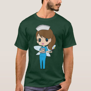 Camiseta Enfermera de diseño de hadas