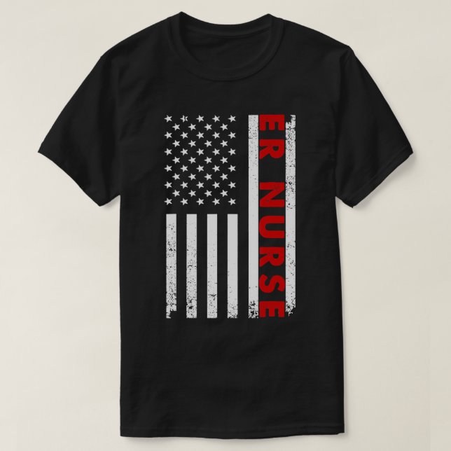 Camiseta Enfermera de emergencia del hospital femenino Guay (Diseño del anverso)