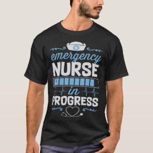 Camiseta Enfermera de Emergencia en Progreso Estudiante de