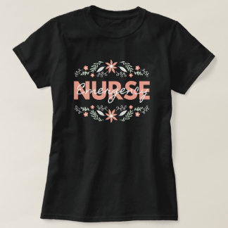 Camiseta Enfermera de Emergencia Floral