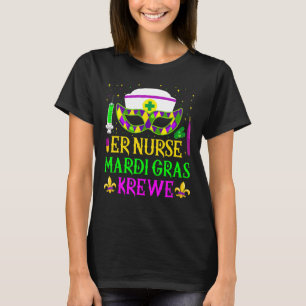 Camiseta Enfermera de emergencias Enfermería de Krewe másca