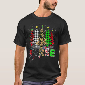Camiseta Enfermera de Enfermería de árbol de navidad con br