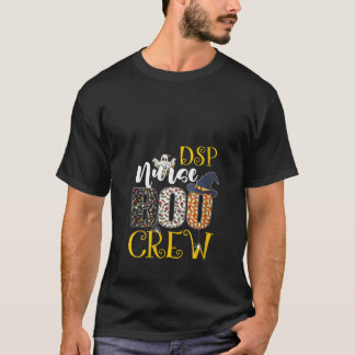 Camiseta Enfermera de enfermería de Boo Crew Halloween diss