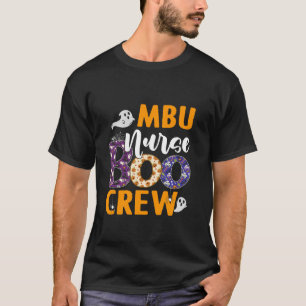 Camiseta Enfermera de enfermería de la tripulación de boo d