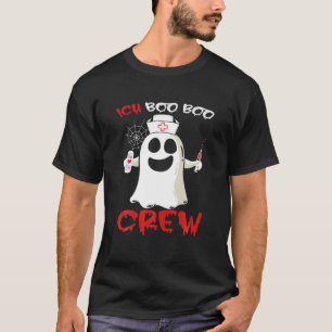 Camiseta Enfermera de enfermería de UCI Boo Boo Crew Enfer