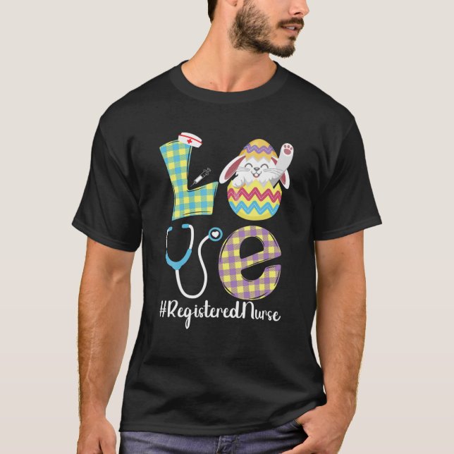 Camiseta Enfermera de enfermería inscrita en RN Scrub Enfer (Anverso)
