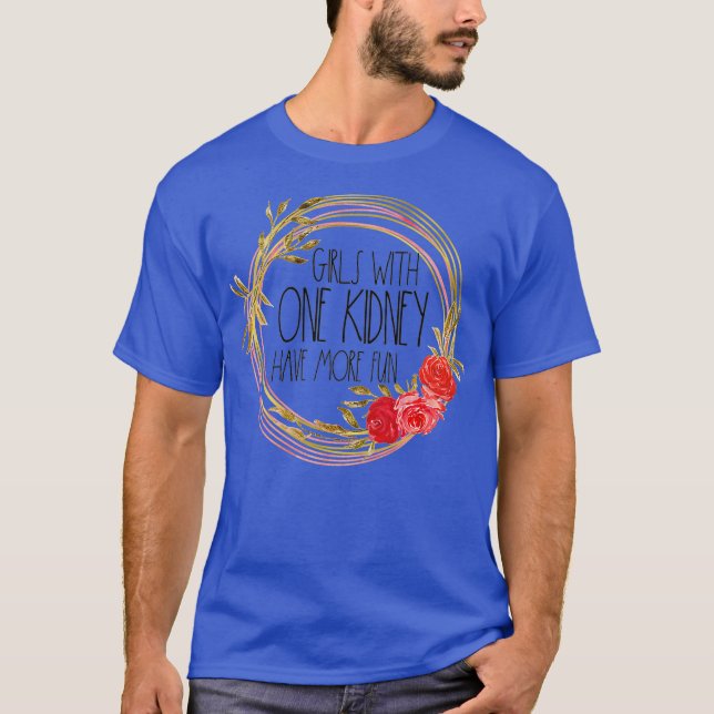 Camiseta Enfermera de enfermería para donadores de riñón fl (Anverso)