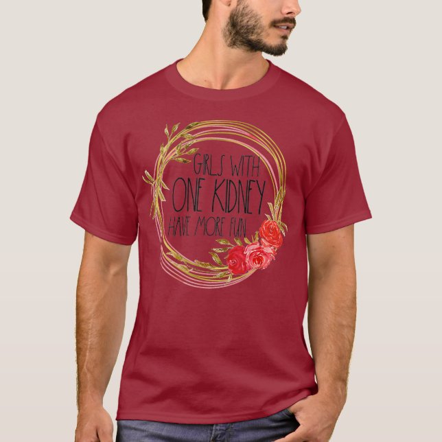 Camiseta Enfermera de enfermería para donadores de riñón fl (Anverso)