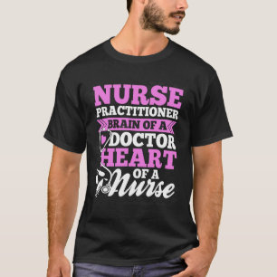 Camiseta Enfermera De Enfermería Profesional Negro Pequeño 