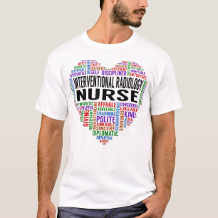 Camiseta Enfermera de enfermería radiológica interventiva