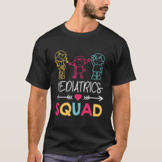 Camiseta Enfermera de equipo de pediatría
