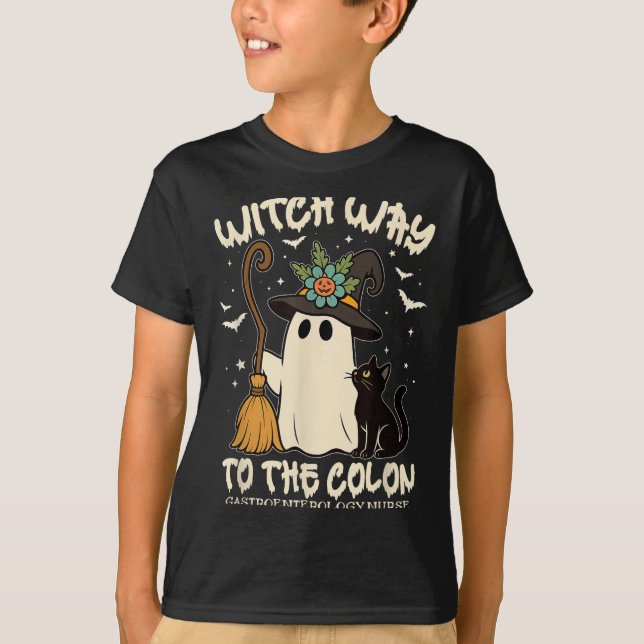 Camiseta Enfermera de gastroenterología Enfermería de Hallo (Anverso)