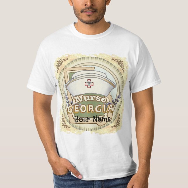 Camiseta Enfermera de Georgia (Anverso)