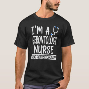 Camiseta Enfermera de Gerontología  Escuela de Enfermería y
