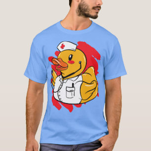 Camiseta Enfermera de goma Ducky Bath Toy Squeaky Duck
