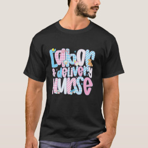 Camiseta Enfermera de Graduación en Labor y Parto Agradecim