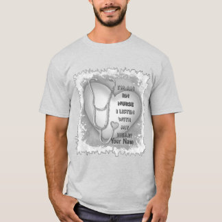 Camiseta Enfermera de Gray Heart RN