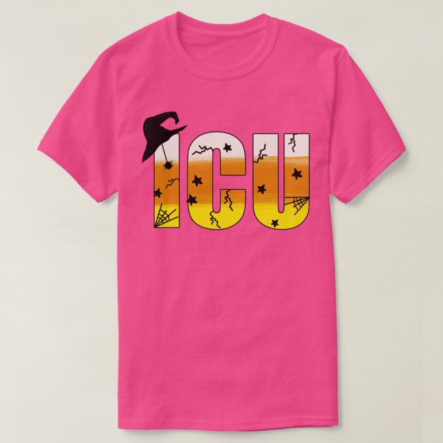 Camiseta enfermera de halloween (Diseño del anverso)