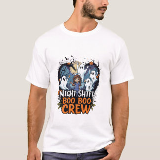 Camiseta Enfermera de Halloween orgullosa, diseño de camise