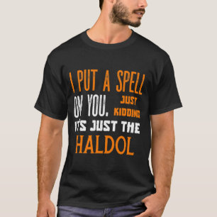 Camiseta Enfermera de Halloween RN Medical Haldol Spell Med