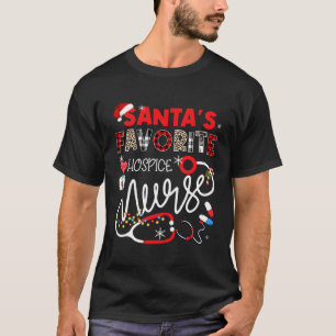 Camiseta Enfermera De Hospice Favorita De Santa Lucía El Pl