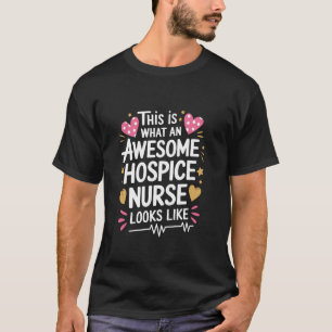Camiseta Enfermera de Hospicio Diseño de Enfermería Paliati