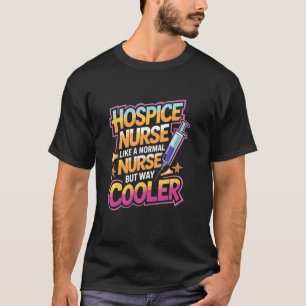 Camiseta Enfermera de Hospicio Diseño para Enfermería Palia