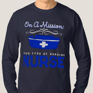 Camiseta Enfermera de Hospicio Hospital Estudiante de Medic