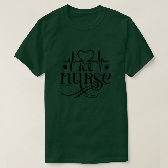 Camiseta Enfermera de Icu01 (Diseño del anverso)