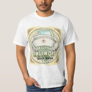 Camiseta Enfermera de Illinois
