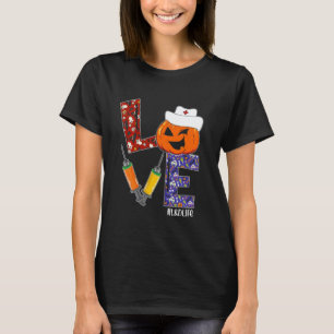 Camiseta Enfermera de L&D Ama la Vida de Enfermera Disfraz