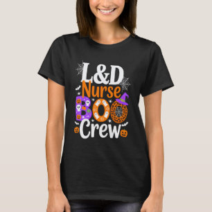 Camiseta Enfermera de L&D Boo Crew Halloween Enfermería Vib