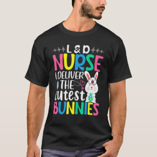 Camiseta Enfermera de L&d Entrego Los Conejos Más Lindos Dí