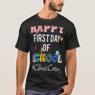Camiseta Enfermera de la clínica de vida escolar genial fel