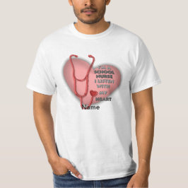 Camiseta Enfermera de la Escuela del Corazón Rojo