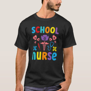 Camiseta Enfermera de la facultad de medicina 100º día de e