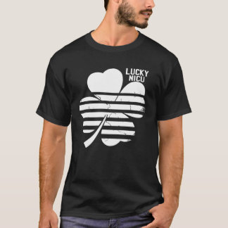 Camiseta Enfermera de la NICU afortunada nostalgia vintage