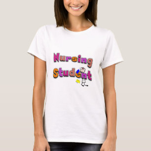 Camiseta Enfermera de la persona del palillo del arte de la